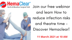 How to reduce infection risks and theatre time with Hemaclear tourniquets
